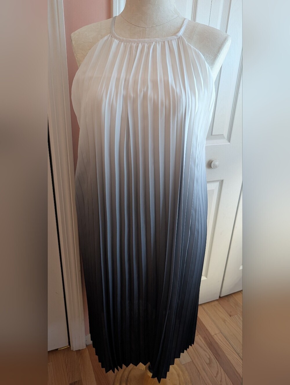 Worthington Pleated Ombre Dress - Size XL